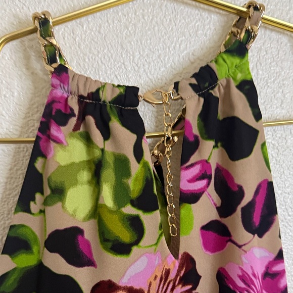 INC International Concepts Chain Strap top- Large - Picture 8 of 8